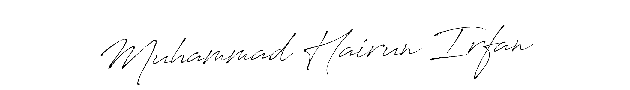 Make a beautiful signature design for name Muhammad Hairun Irfan. Use this online signature maker to create a handwritten signature for free. Muhammad Hairun Irfan signature style 6 images and pictures png