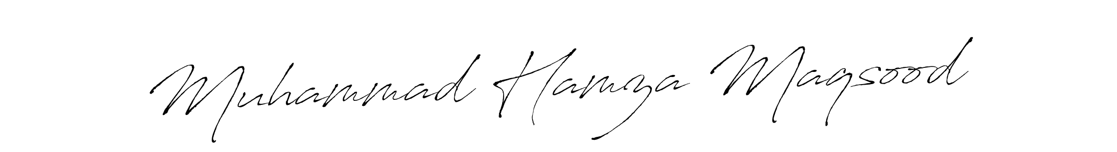 Make a beautiful signature design for name Muhammad Hamza Maqsood. Use this online signature maker to create a handwritten signature for free. Muhammad Hamza Maqsood signature style 6 images and pictures png