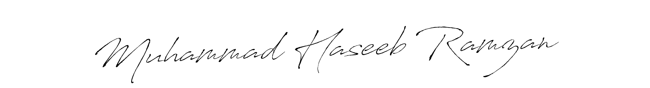 Make a beautiful signature design for name Muhammad Haseeb Ramzan. Use this online signature maker to create a handwritten signature for free. Muhammad Haseeb Ramzan signature style 6 images and pictures png