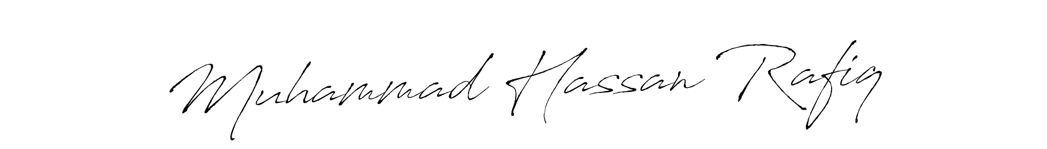 How to make Muhammad Hassan Rafiq signature? Antro_Vectra is a professional autograph style. Create handwritten signature for Muhammad Hassan Rafiq name. Muhammad Hassan Rafiq signature style 6 images and pictures png