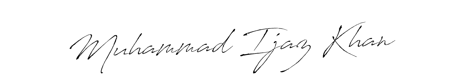 You can use this online signature creator to create a handwritten signature for the name Muhammad Ijaz Khan. This is the best online autograph maker. Muhammad Ijaz Khan signature style 6 images and pictures png
