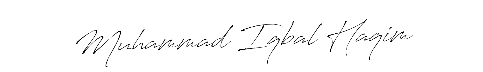 You should practise on your own different ways (Antro_Vectra) to write your name (Muhammad Iqbal Haqim) in signature. don't let someone else do it for you. Muhammad Iqbal Haqim signature style 6 images and pictures png