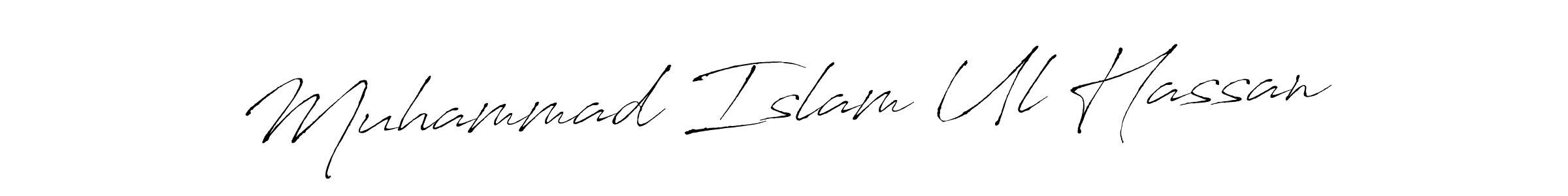 It looks lik you need a new signature style for name Muhammad Islam Ul Hassan. Design unique handwritten (Antro_Vectra) signature with our free signature maker in just a few clicks. Muhammad Islam Ul Hassan signature style 6 images and pictures png