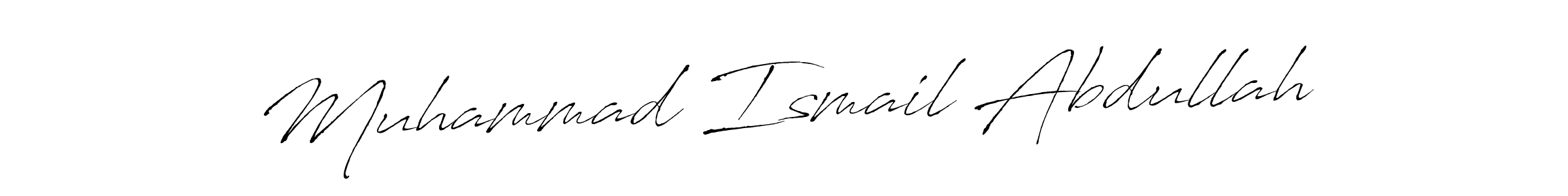 Also we have Muhammad Ismail Abdullah name is the best signature style. Create professional handwritten signature collection using Antro_Vectra autograph style. Muhammad Ismail Abdullah signature style 6 images and pictures png