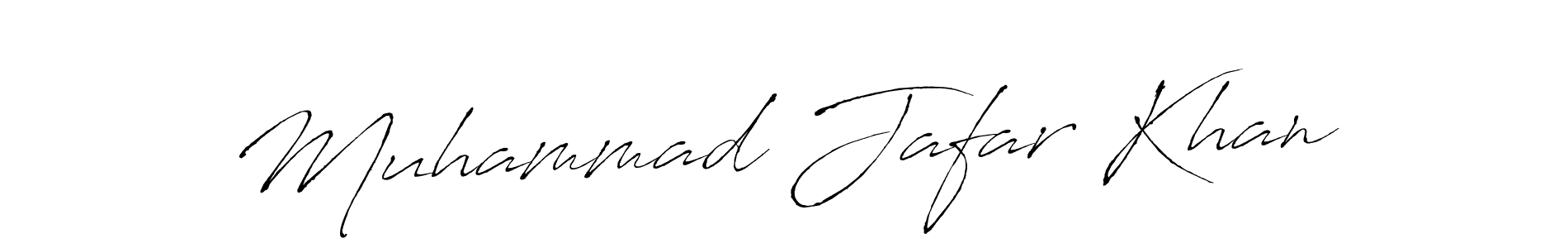 Muhammad Jafar Khan stylish signature style. Best Handwritten Sign (Antro_Vectra) for my name. Handwritten Signature Collection Ideas for my name Muhammad Jafar Khan. Muhammad Jafar Khan signature style 6 images and pictures png