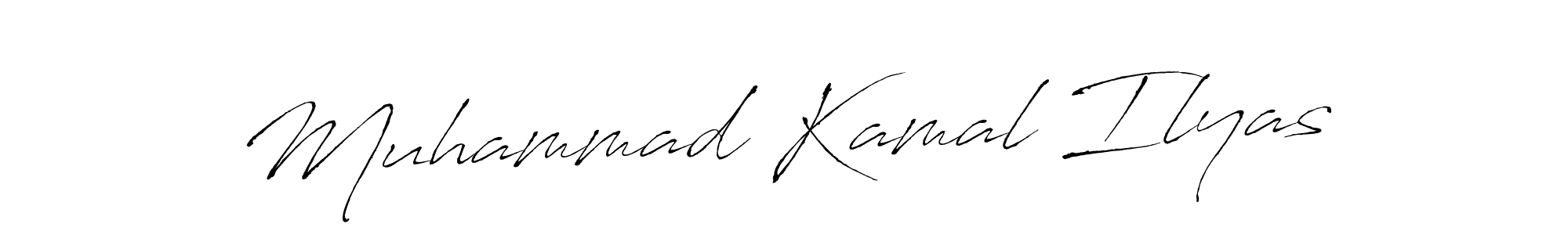 Design your own signature with our free online signature maker. With this signature software, you can create a handwritten (Antro_Vectra) signature for name Muhammad Kamal Ilyas. Muhammad Kamal Ilyas signature style 6 images and pictures png