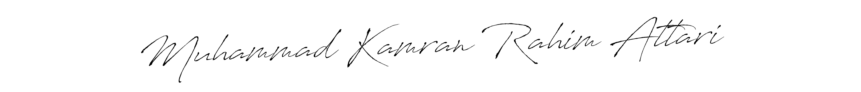 Also You can easily find your signature by using the search form. We will create Muhammad Kamran Rahim Attari name handwritten signature images for you free of cost using Antro_Vectra sign style. Muhammad Kamran Rahim Attari signature style 6 images and pictures png