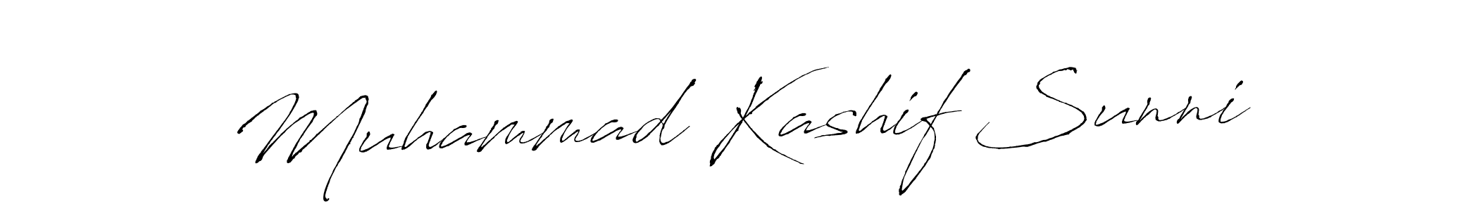 It looks lik you need a new signature style for name Muhammad Kashif Sunni. Design unique handwritten (Antro_Vectra) signature with our free signature maker in just a few clicks. Muhammad Kashif Sunni signature style 6 images and pictures png