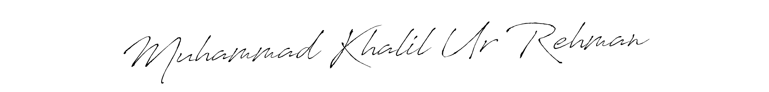 Make a beautiful signature design for name Muhammad Khalil Ur Rehman. Use this online signature maker to create a handwritten signature for free. Muhammad Khalil Ur Rehman signature style 6 images and pictures png