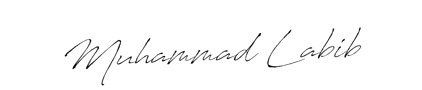How to make Muhammad Labib signature? Antro_Vectra is a professional autograph style. Create handwritten signature for Muhammad Labib name. Muhammad Labib signature style 6 images and pictures png