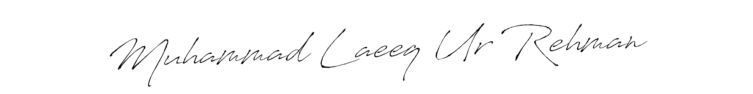 Muhammad Laeeq Ur Rehman stylish signature style. Best Handwritten Sign (Antro_Vectra) for my name. Handwritten Signature Collection Ideas for my name Muhammad Laeeq Ur Rehman. Muhammad Laeeq Ur Rehman signature style 6 images and pictures png