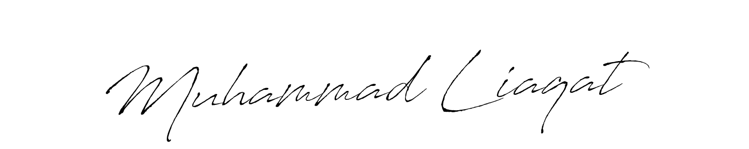 Use a signature maker to create a handwritten signature online. With this signature software, you can design (Antro_Vectra) your own signature for name Muhammad Liaqat. Muhammad Liaqat signature style 6 images and pictures png