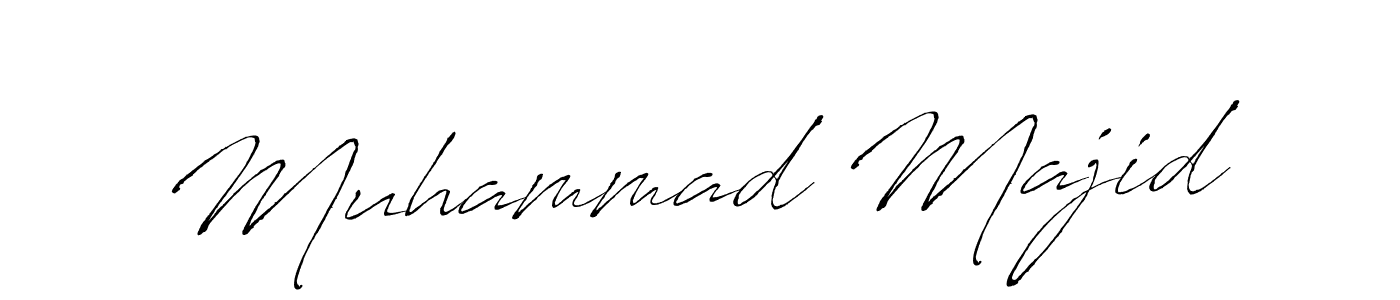Muhammad Majid stylish signature style. Best Handwritten Sign (Antro_Vectra) for my name. Handwritten Signature Collection Ideas for my name Muhammad Majid. Muhammad Majid signature style 6 images and pictures png