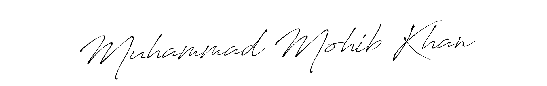 Make a beautiful signature design for name Muhammad Mohib Khan. Use this online signature maker to create a handwritten signature for free. Muhammad Mohib Khan signature style 6 images and pictures png