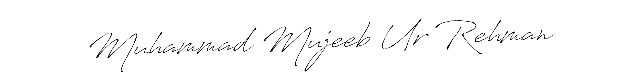 Design your own signature with our free online signature maker. With this signature software, you can create a handwritten (Antro_Vectra) signature for name Muhammad Mujeeb Ur Rehman. Muhammad Mujeeb Ur Rehman signature style 6 images and pictures png