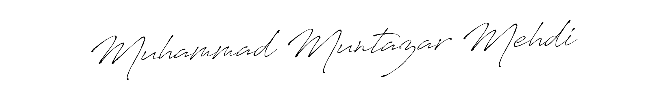 Use a signature maker to create a handwritten signature online. With this signature software, you can design (Antro_Vectra) your own signature for name Muhammad Muntazar Mehdi. Muhammad Muntazar Mehdi signature style 6 images and pictures png