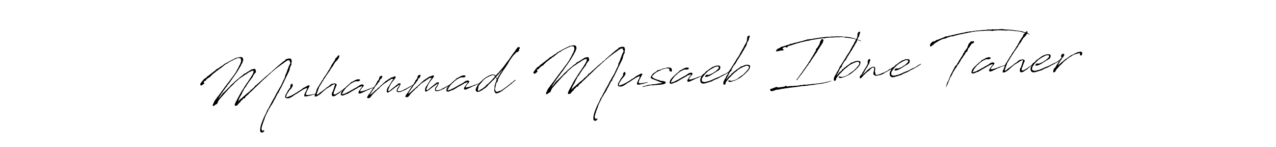 Muhammad Musaeb Ibne Taher stylish signature style. Best Handwritten Sign (Antro_Vectra) for my name. Handwritten Signature Collection Ideas for my name Muhammad Musaeb Ibne Taher. Muhammad Musaeb Ibne Taher signature style 6 images and pictures png