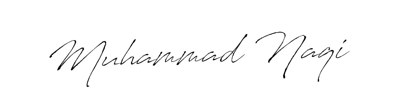 Create a beautiful signature design for name Muhammad Naqi. With this signature (Antro_Vectra) fonts, you can make a handwritten signature for free. Muhammad Naqi signature style 6 images and pictures png