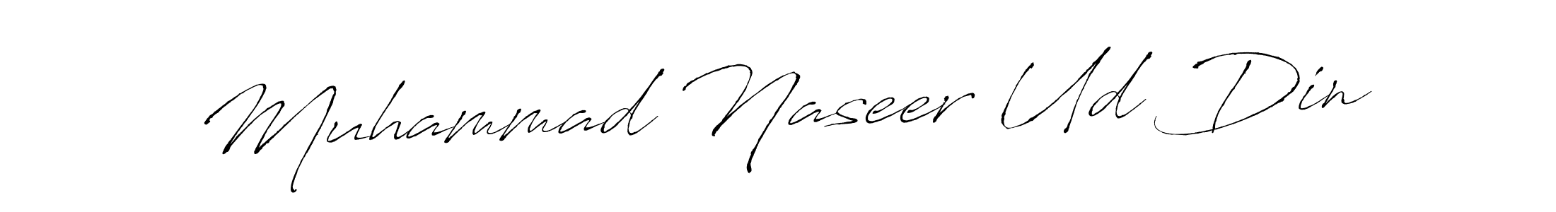 The best way (Antro_Vectra) to make a short signature is to pick only two or three words in your name. The name Muhammad Naseer Ud Din include a total of six letters. For converting this name. Muhammad Naseer Ud Din signature style 6 images and pictures png