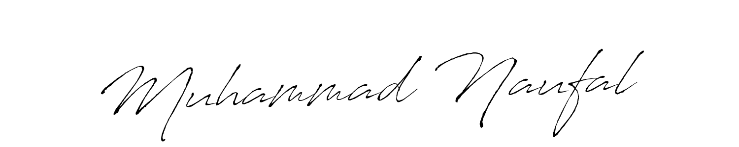 Also we have Muhammad Naufal name is the best signature style. Create professional handwritten signature collection using Antro_Vectra autograph style. Muhammad Naufal signature style 6 images and pictures png