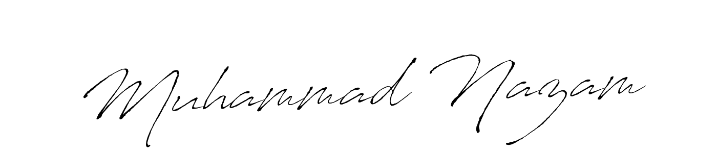 Also You can easily find your signature by using the search form. We will create Muhammad Nazam name handwritten signature images for you free of cost using Antro_Vectra sign style. Muhammad Nazam signature style 6 images and pictures png