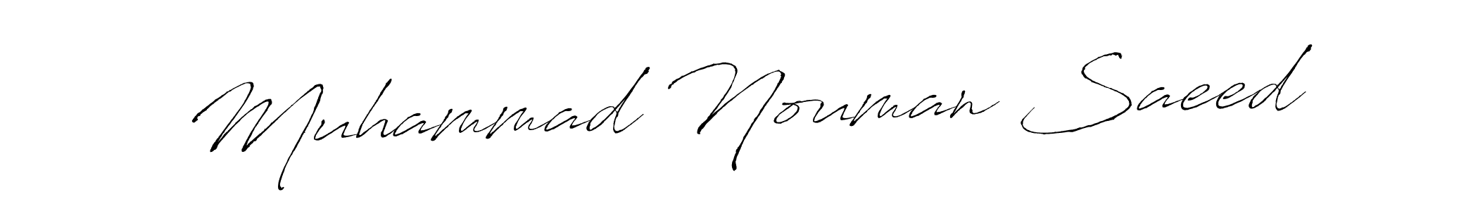 How to make Muhammad Nouman Saeed signature? Antro_Vectra is a professional autograph style. Create handwritten signature for Muhammad Nouman Saeed name. Muhammad Nouman Saeed signature style 6 images and pictures png