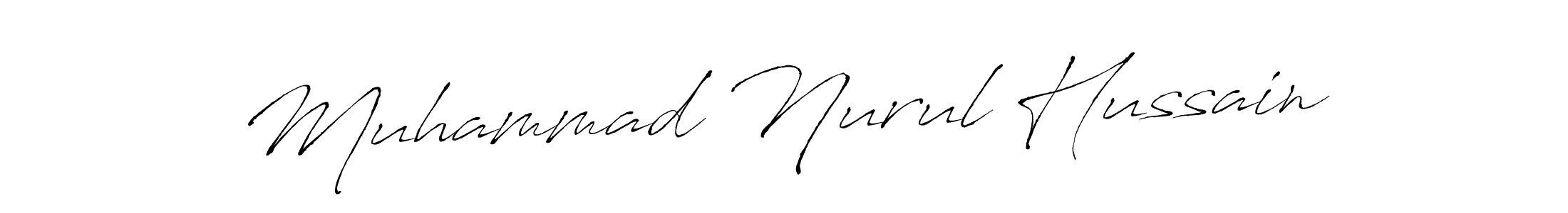 Antro_Vectra is a professional signature style that is perfect for those who want to add a touch of class to their signature. It is also a great choice for those who want to make their signature more unique. Get Muhammad Nurul Hussain name to fancy signature for free. Muhammad Nurul Hussain signature style 6 images and pictures png