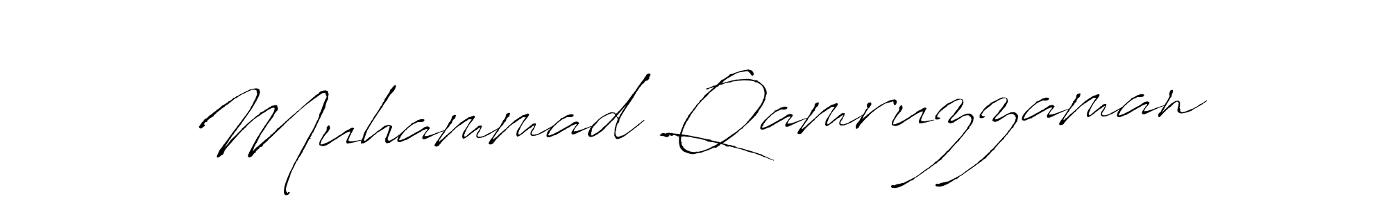 How to make Muhammad Qamruzzaman signature? Antro_Vectra is a professional autograph style. Create handwritten signature for Muhammad Qamruzzaman name. Muhammad Qamruzzaman signature style 6 images and pictures png
