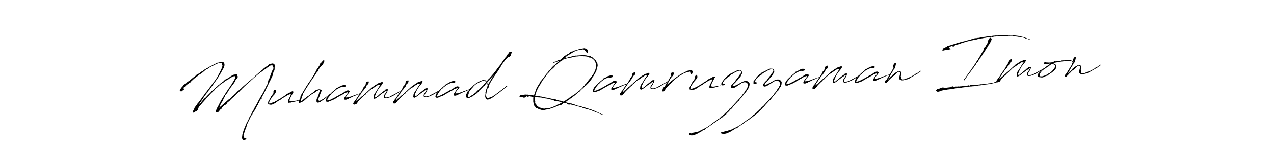 You can use this online signature creator to create a handwritten signature for the name Muhammad Qamruzzaman Imon. This is the best online autograph maker. Muhammad Qamruzzaman Imon signature style 6 images and pictures png