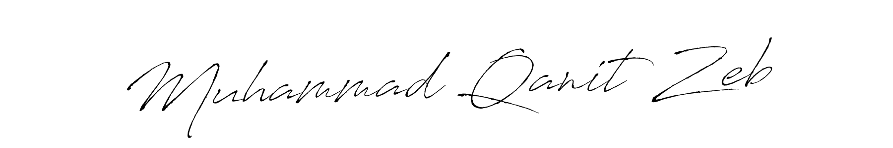 You should practise on your own different ways (Antro_Vectra) to write your name (Muhammad Qanit Zeb) in signature. don't let someone else do it for you. Muhammad Qanit Zeb signature style 6 images and pictures png