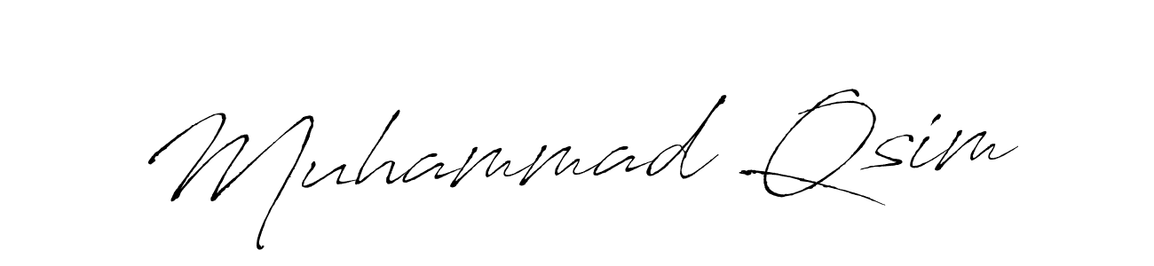 This is the best signature style for the Muhammad Qsim name. Also you like these signature font (Antro_Vectra). Mix name signature. Muhammad Qsim signature style 6 images and pictures png