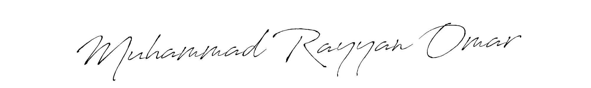 Also we have Muhammad Rayyan Omar name is the best signature style. Create professional handwritten signature collection using Antro_Vectra autograph style. Muhammad Rayyan Omar signature style 6 images and pictures png