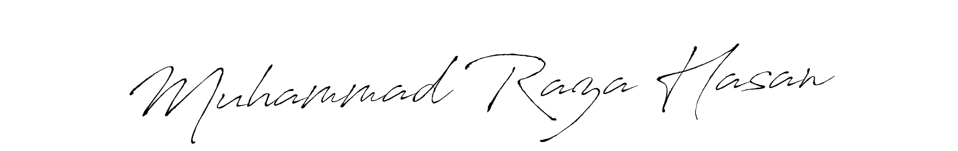 Use a signature maker to create a handwritten signature online. With this signature software, you can design (Antro_Vectra) your own signature for name Muhammad Raza Hasan. Muhammad Raza Hasan signature style 6 images and pictures png