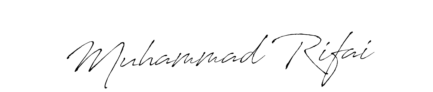 The best way (Antro_Vectra) to make a short signature is to pick only two or three words in your name. The name Muhammad Rifai include a total of six letters. For converting this name. Muhammad Rifai signature style 6 images and pictures png