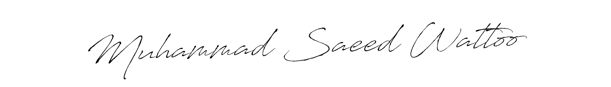 Antro_Vectra is a professional signature style that is perfect for those who want to add a touch of class to their signature. It is also a great choice for those who want to make their signature more unique. Get Muhammad Saeed Wattoo name to fancy signature for free. Muhammad Saeed Wattoo signature style 6 images and pictures png