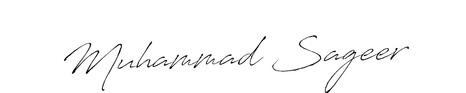 Best and Professional Signature Style for Muhammad Sageer. Antro_Vectra Best Signature Style Collection. Muhammad Sageer signature style 6 images and pictures png