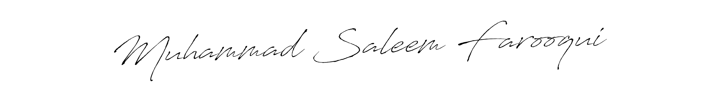 It looks lik you need a new signature style for name Muhammad Saleem Farooqui. Design unique handwritten (Antro_Vectra) signature with our free signature maker in just a few clicks. Muhammad Saleem Farooqui signature style 6 images and pictures png