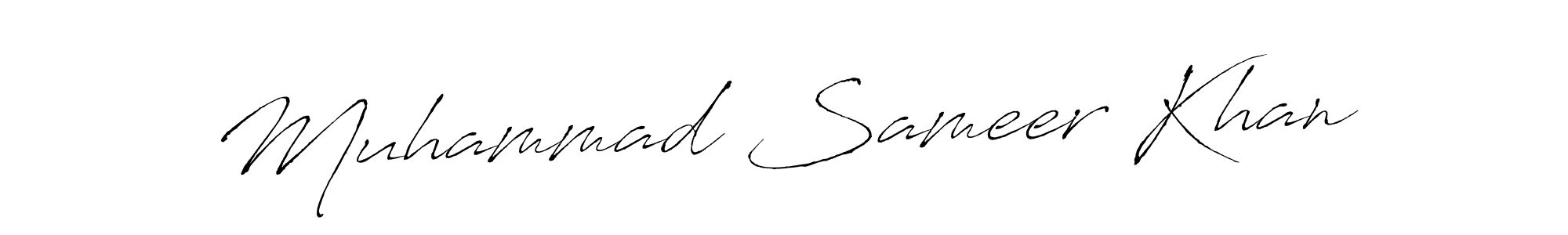 Make a beautiful signature design for name Muhammad Sameer Khan. Use this online signature maker to create a handwritten signature for free. Muhammad Sameer Khan signature style 6 images and pictures png