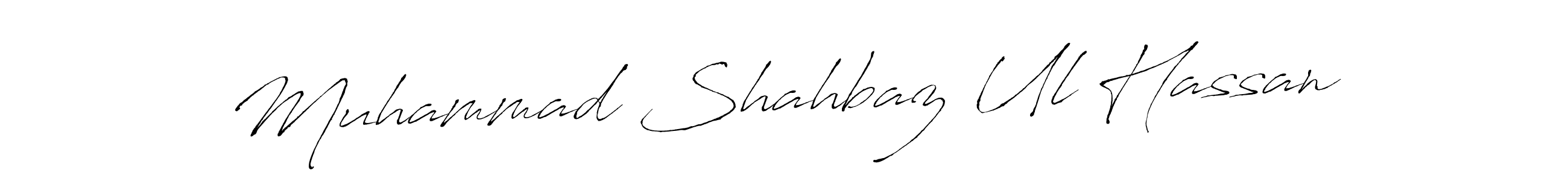 Also we have Muhammad Shahbaz Ul Hassan name is the best signature style. Create professional handwritten signature collection using Antro_Vectra autograph style. Muhammad Shahbaz Ul Hassan signature style 6 images and pictures png