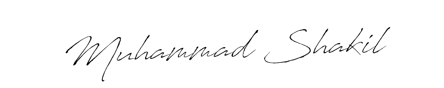 How to make Muhammad Shakil signature? Antro_Vectra is a professional autograph style. Create handwritten signature for Muhammad Shakil name. Muhammad Shakil signature style 6 images and pictures png