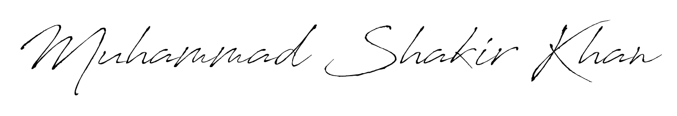 You can use this online signature creator to create a handwritten signature for the name Muhammad Shakir Khan. This is the best online autograph maker. Muhammad Shakir Khan signature style 6 images and pictures png