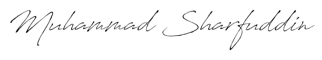 The Antro_Vectra signature style provides a bold statement for name Muhammad Sharfuddin. Designed for business owners, executives, and leaders. Muhammad Sharfuddin signature style 6 images and pictures png