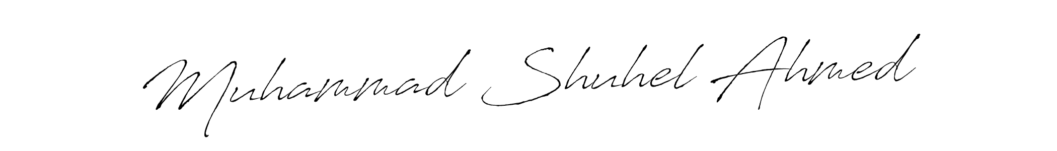 It looks lik you need a new signature style for name Muhammad Shuhel Ahmed. Design unique handwritten (Antro_Vectra) signature with our free signature maker in just a few clicks. Muhammad Shuhel Ahmed signature style 6 images and pictures png