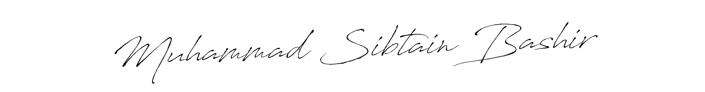 Antro_Vectra is a professional signature style that is perfect for those who want to add a touch of class to their signature. It is also a great choice for those who want to make their signature more unique. Get Muhammad Sibtain Bashir name to fancy signature for free. Muhammad Sibtain Bashir signature style 6 images and pictures png