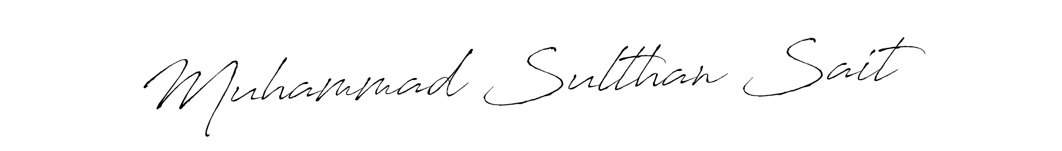 Make a beautiful signature design for name Muhammad Sulthan Sait. Use this online signature maker to create a handwritten signature for free. Muhammad Sulthan Sait signature style 6 images and pictures png