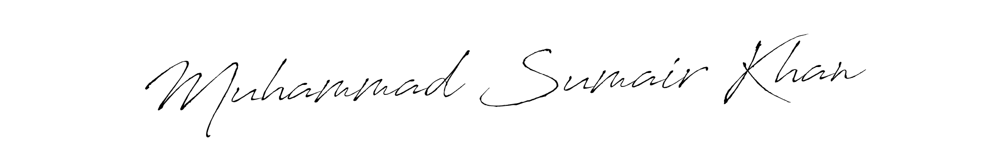 This is the best signature style for the Muhammad Sumair Khan name. Also you like these signature font (Antro_Vectra). Mix name signature. Muhammad Sumair Khan signature style 6 images and pictures png