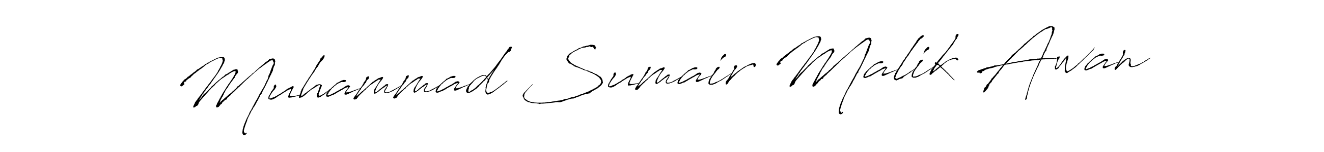 Also we have Muhammad Sumair Malik Awan name is the best signature style. Create professional handwritten signature collection using Antro_Vectra autograph style. Muhammad Sumair Malik Awan signature style 6 images and pictures png
