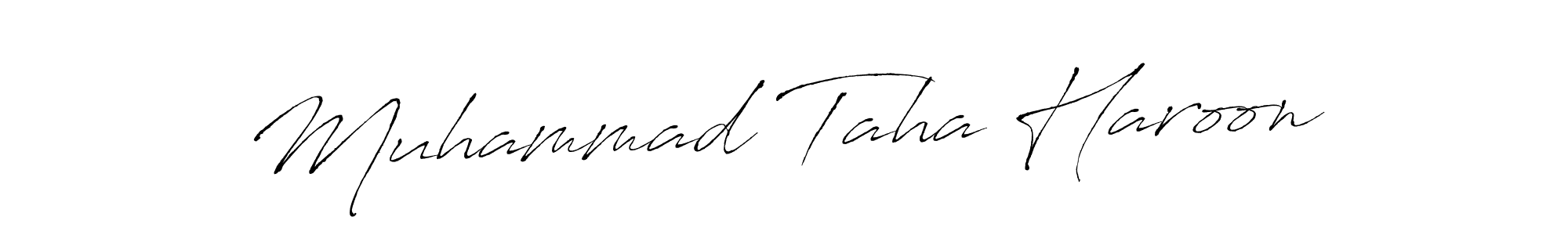 This is the best signature style for the Muhammad Taha Haroon name. Also you like these signature font (Antro_Vectra). Mix name signature. Muhammad Taha Haroon signature style 6 images and pictures png