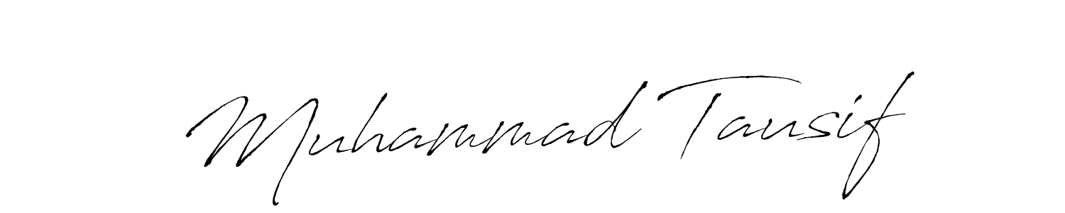 Antro_Vectra is a professional signature style that is perfect for those who want to add a touch of class to their signature. It is also a great choice for those who want to make their signature more unique. Get Muhammad Tausif name to fancy signature for free. Muhammad Tausif signature style 6 images and pictures png