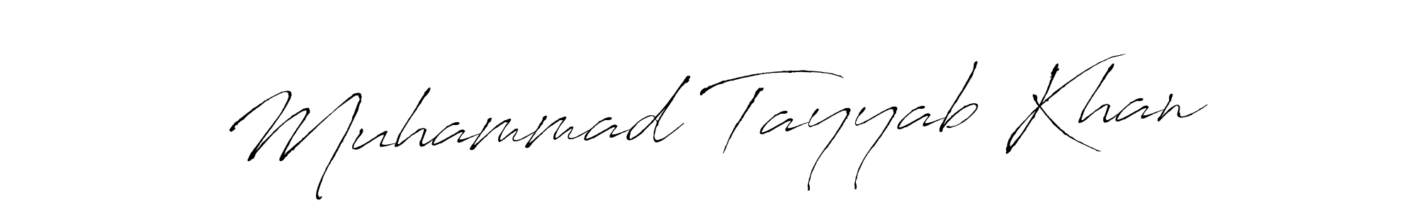 if you are searching for the best signature style for your name Muhammad Tayyab Khan. so please give up your signature search. here we have designed multiple signature styles  using Antro_Vectra. Muhammad Tayyab Khan signature style 6 images and pictures png
